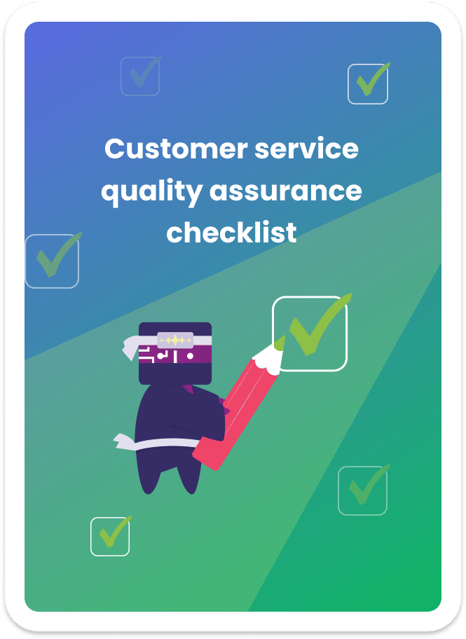 QA checklist