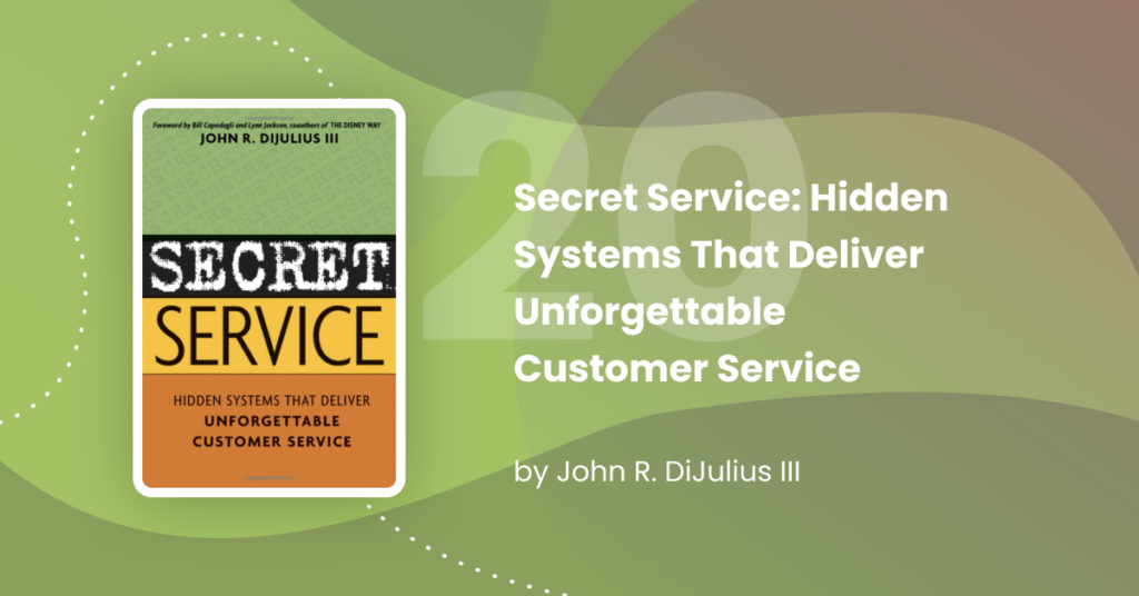 secret service customer service book