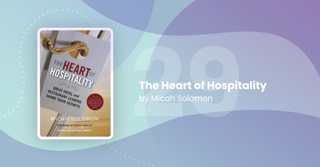 the heart of hospitality book