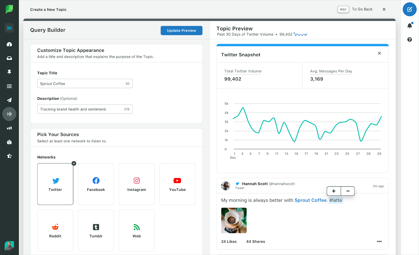 tool for improving customer service 
 SproutSocial