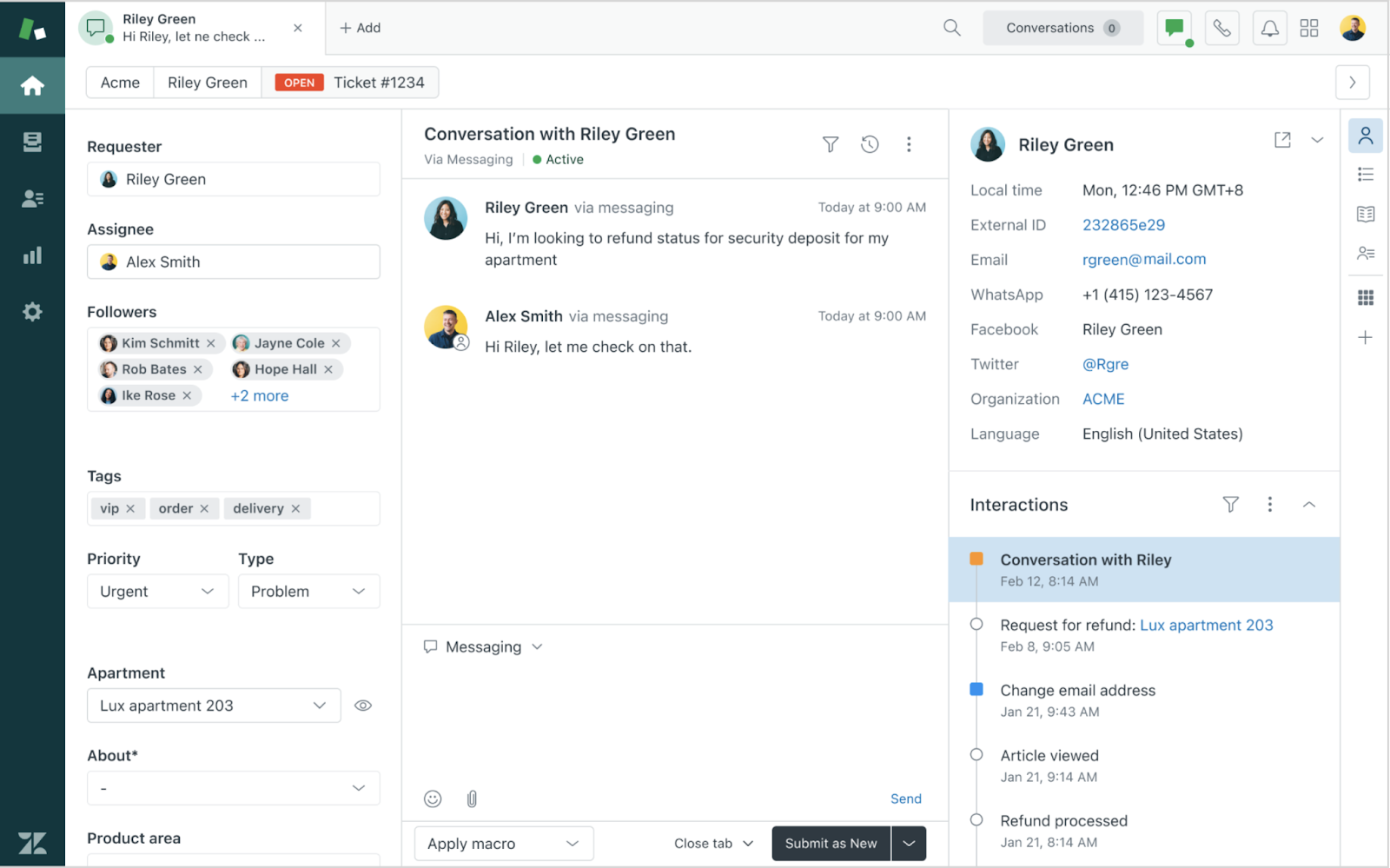 ai tool for customer service - zendesk
